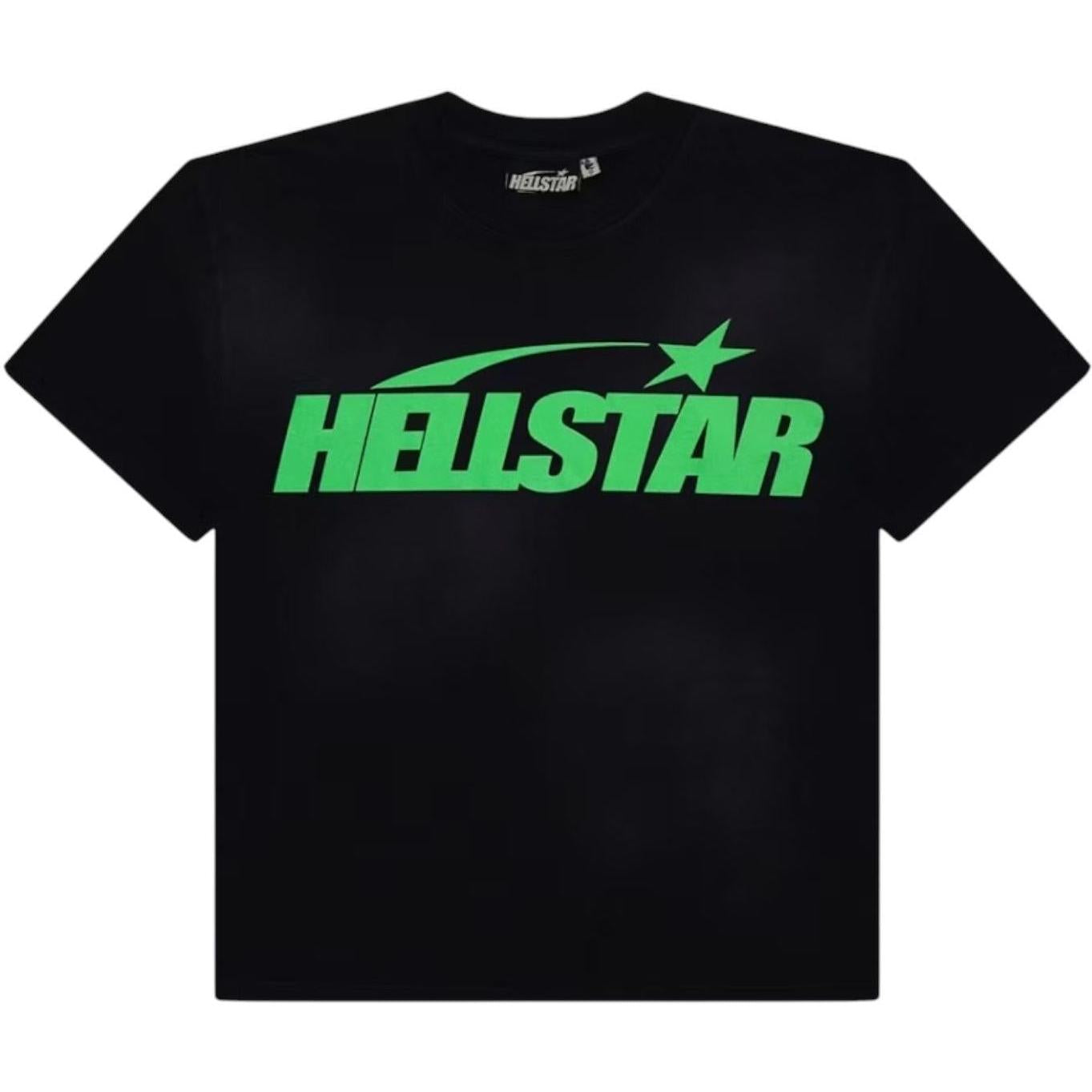 Hellstar Classic T-shirt (Regular Print) Black/Green