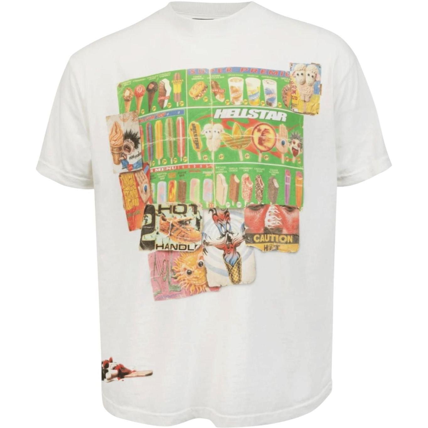 Hellstar Creamsicle T-Shirt White