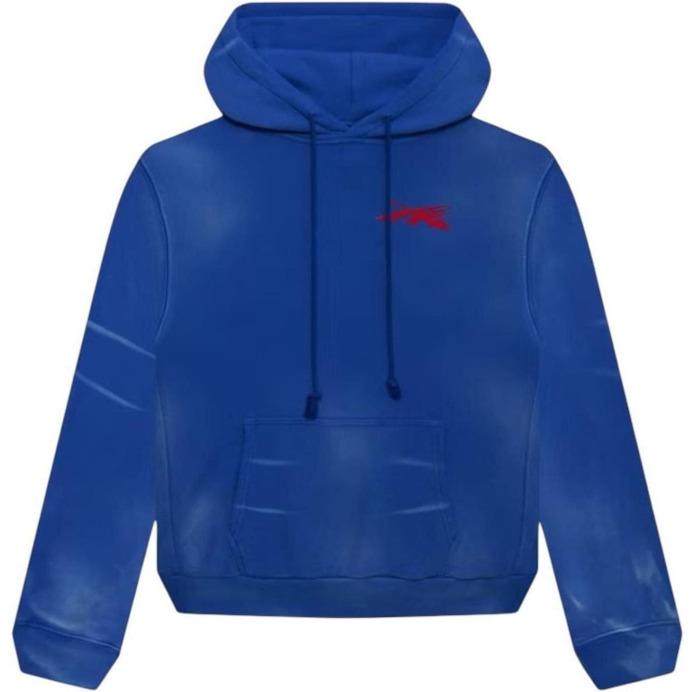 Hellstar Gel Hoodie Blue