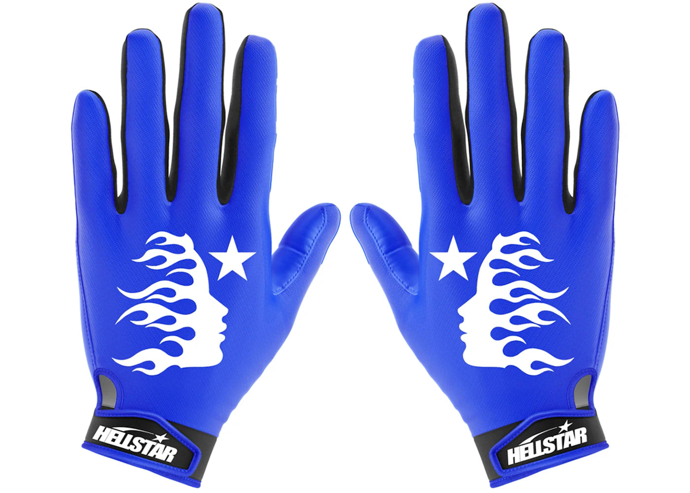 Hellstar Sports Logo Gloves Blue