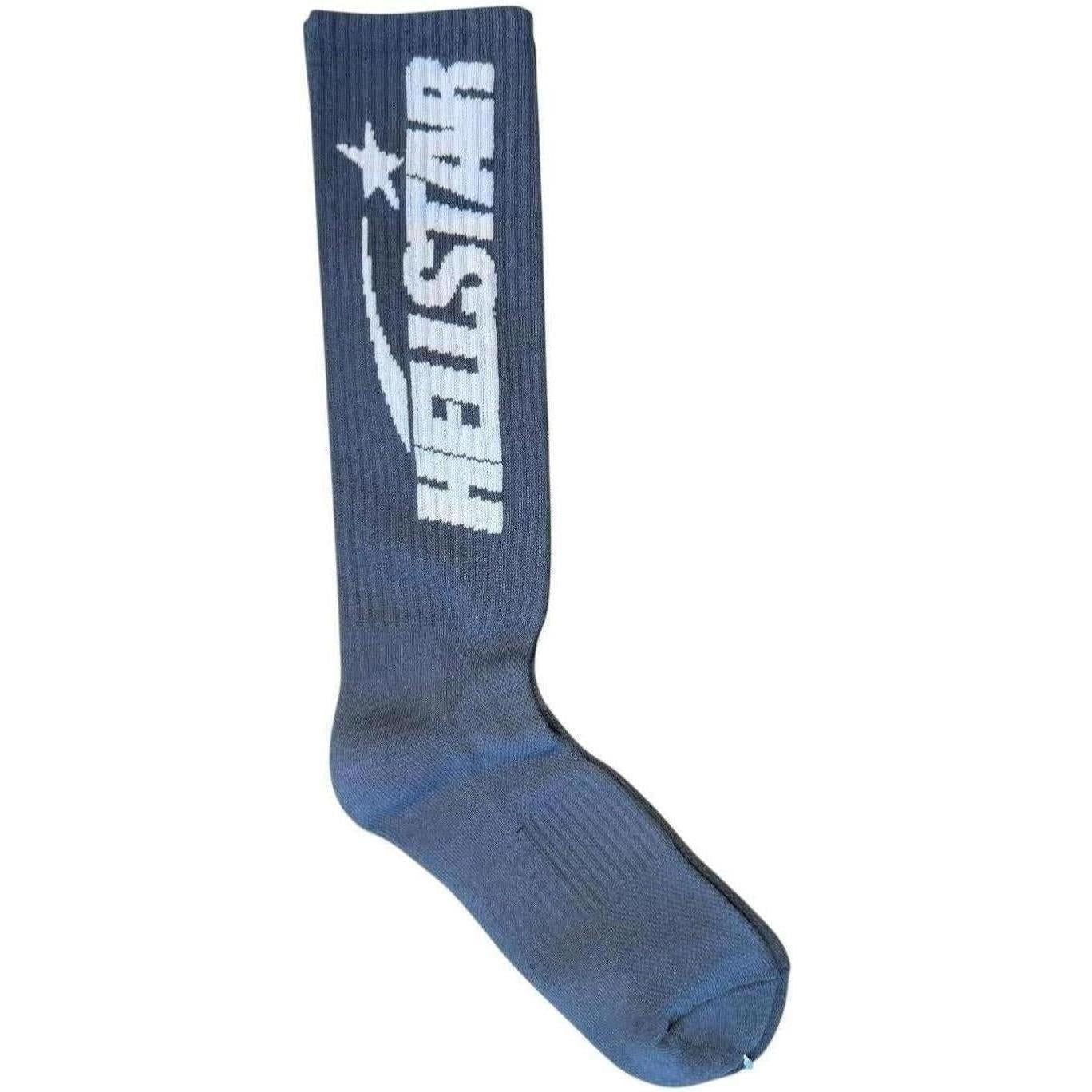 Hellstar Logo Socks Earth Tone Grey