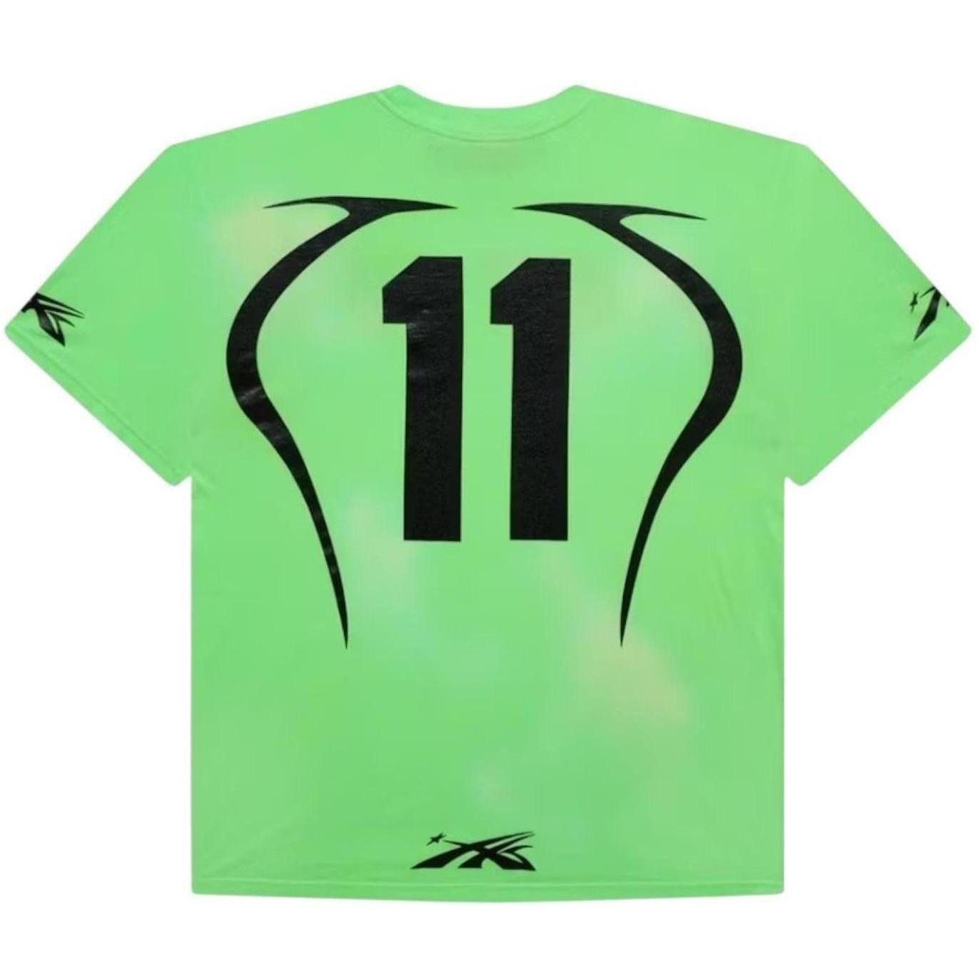 Hellstar Warm Up T-shirt Neon Green