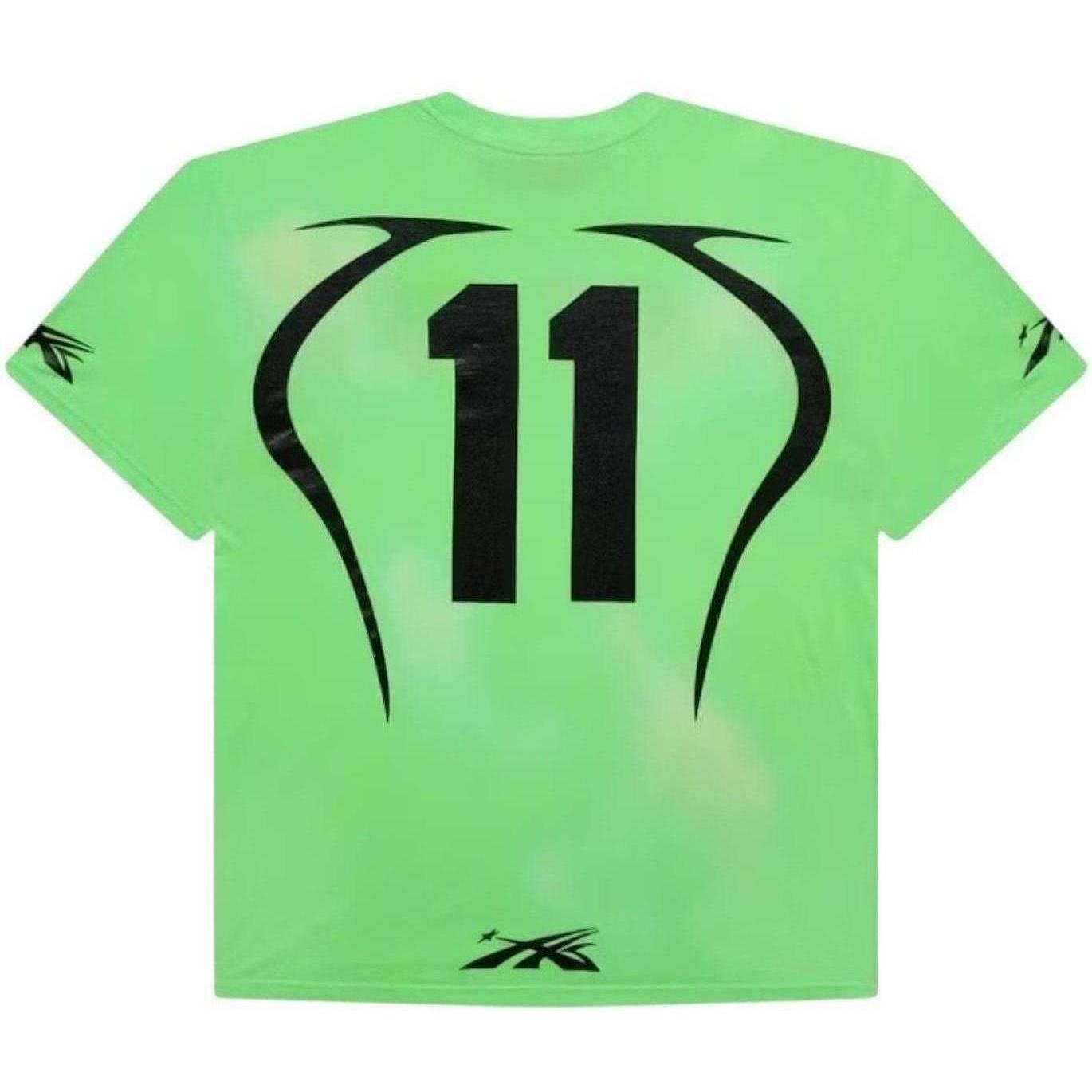 Hellstar Warm Up T-shirt Neon Green