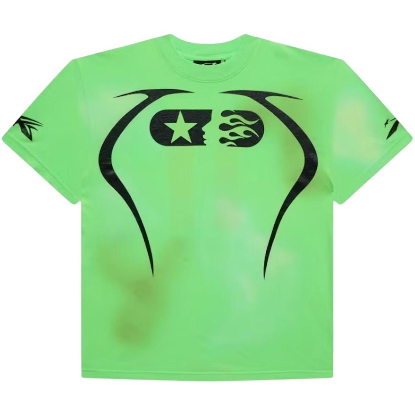 Hellstar Warm Up T-shirt Neon Green