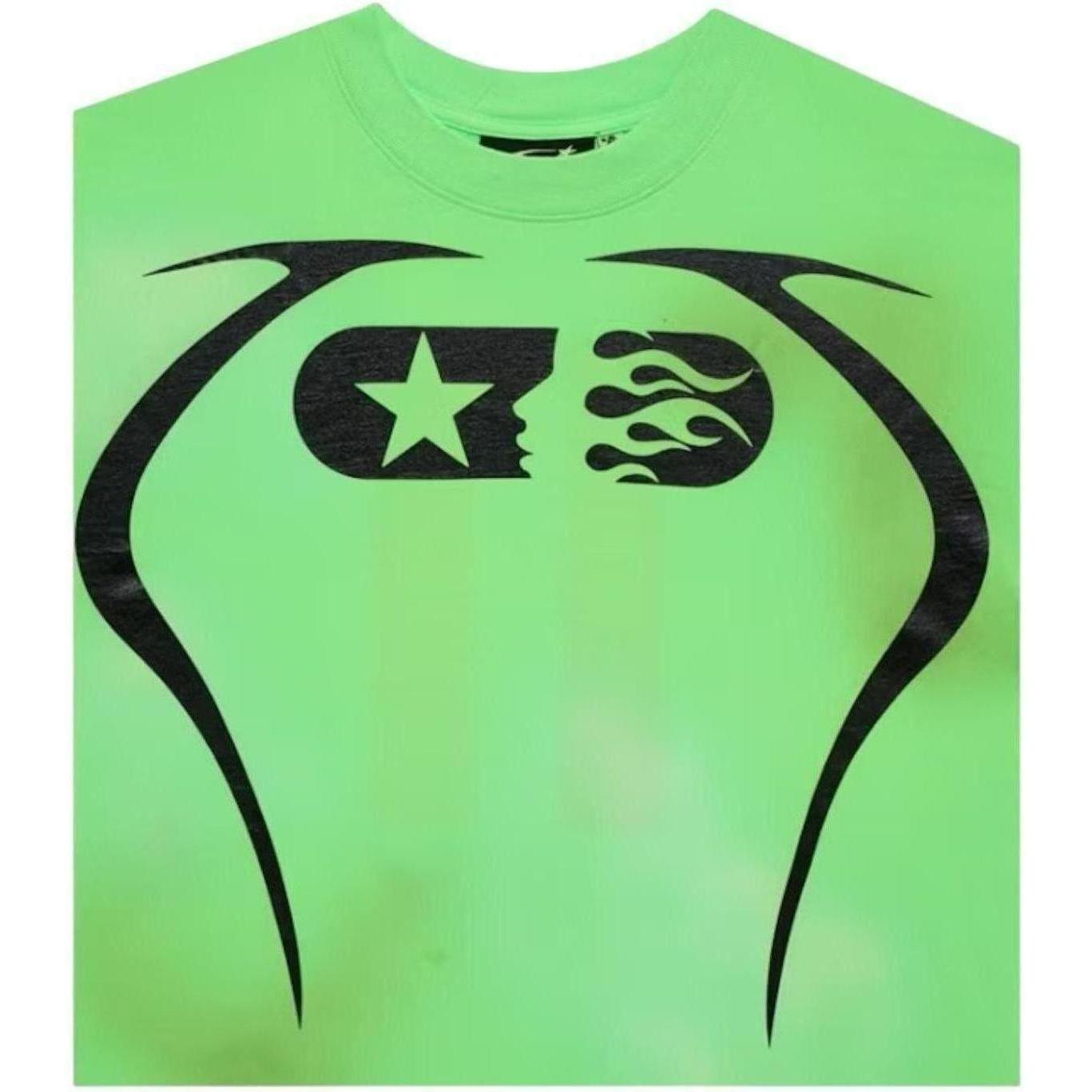 Hellstar Warm Up T-shirt Neon Green