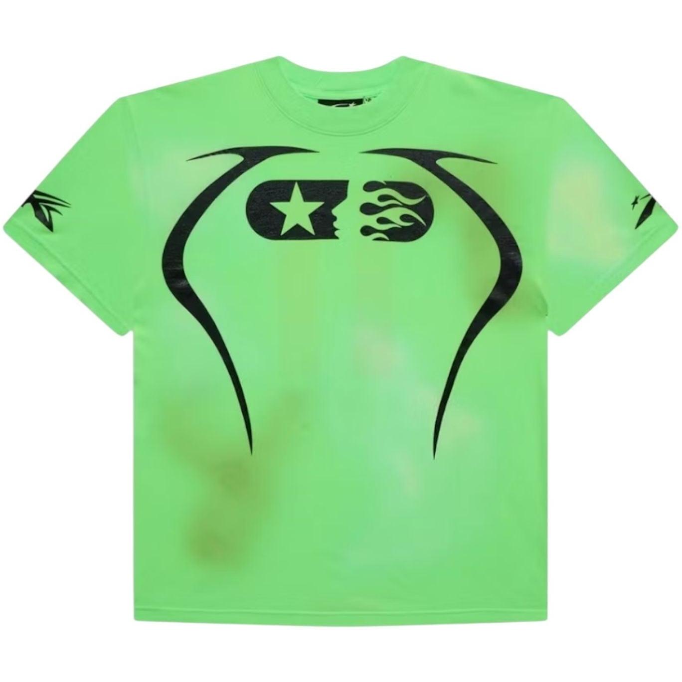 Hellstar Warm Up T-shirt Neon Green