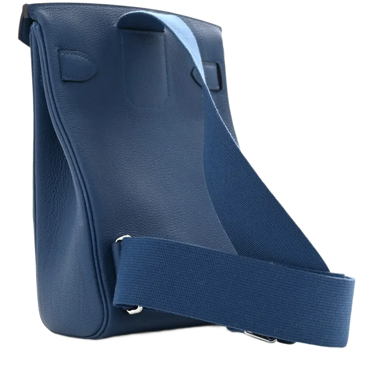 Hermes Togo Hac A Dos PM Calfskin Backpack Blue