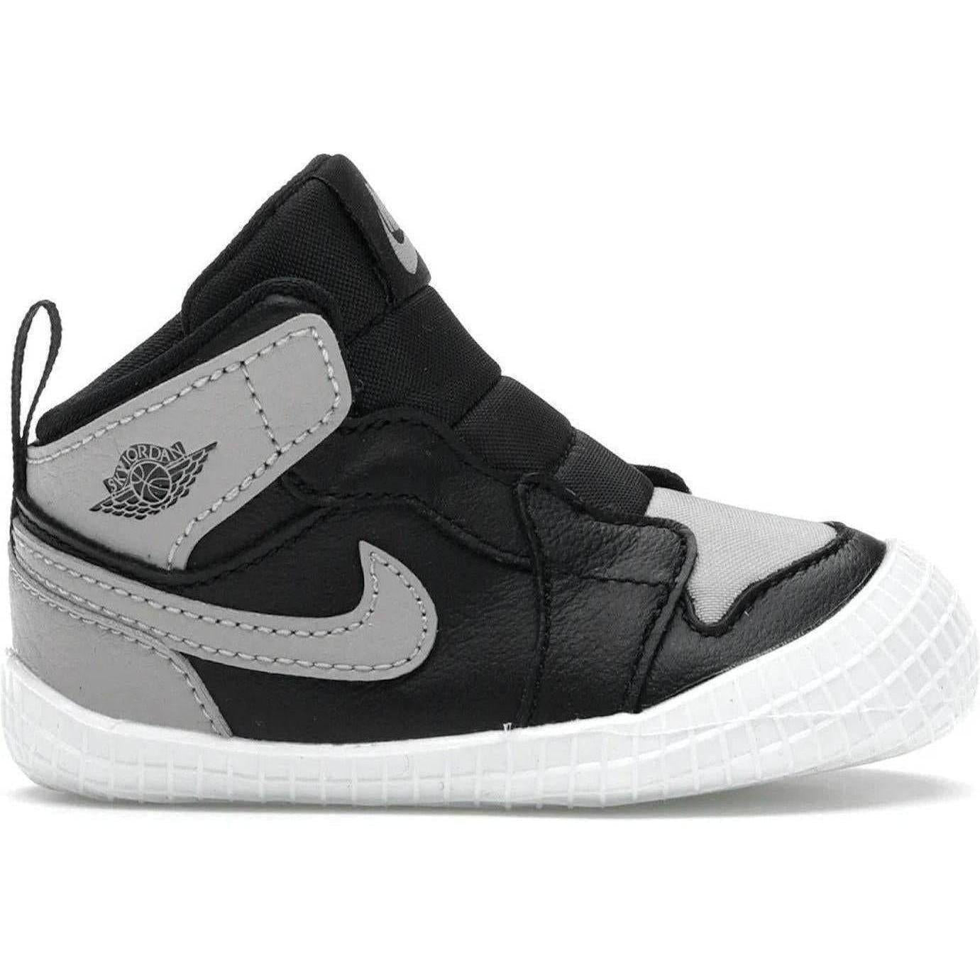 Jordan 1 Crib Bootie Black Medium Grey (I)