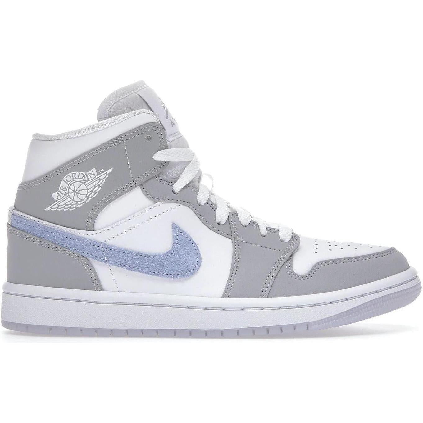 Jordan 1 Mid Wolf Grey Aluminum (Women's)