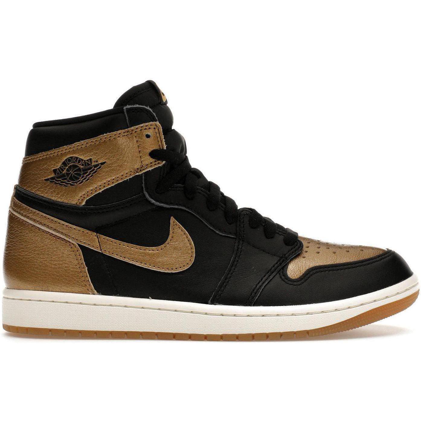 Jordan 1 Retro High OG Black Metallic Gold