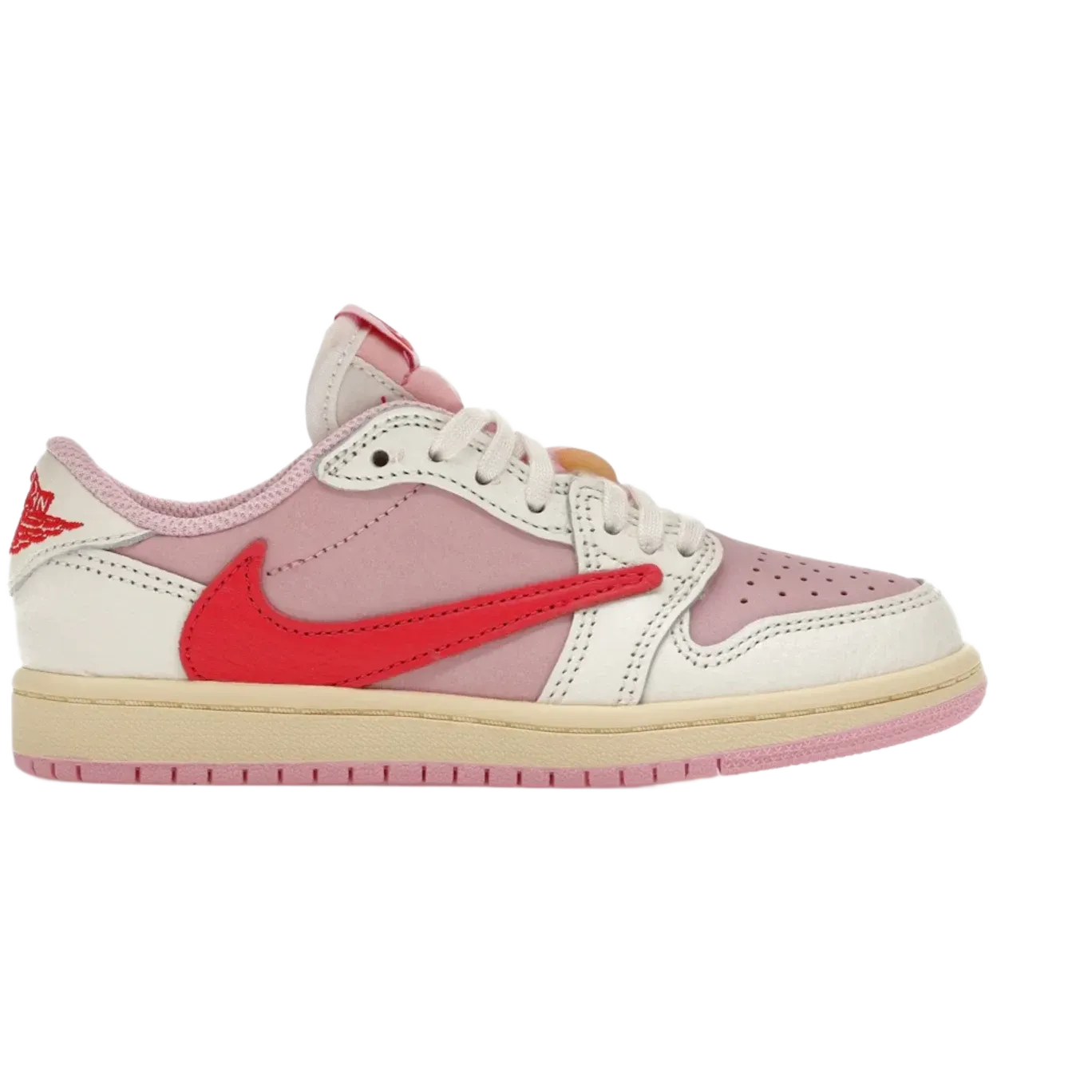 Jordan 1 Retro Low OG SP Travis Scott Sail Tropical Pink (PS)