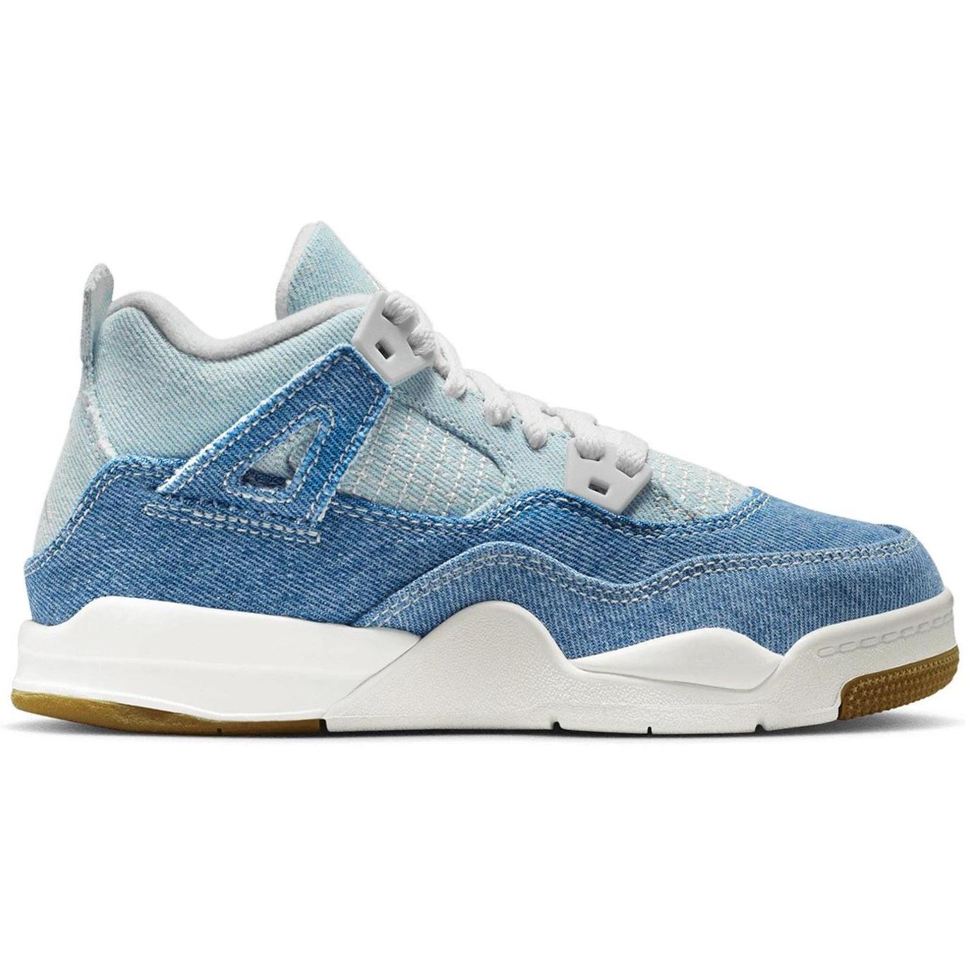 Jordan 4 Retro TEX Denim Worn Blue (PS)