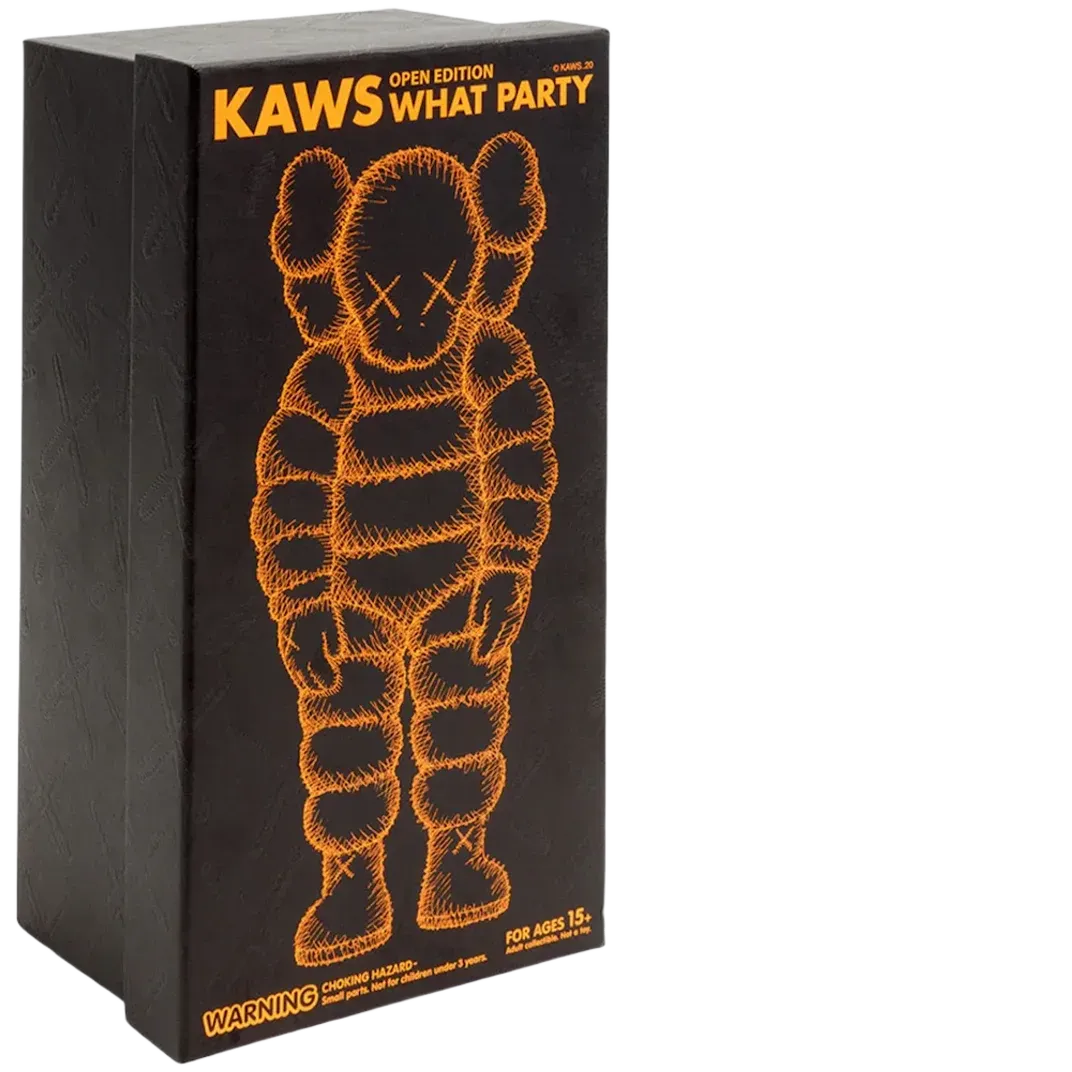KAWS What Party Figure Orange