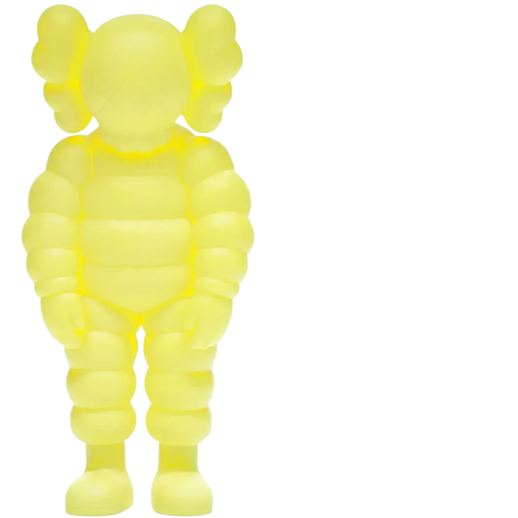 KAWS What Party Figure Yellow