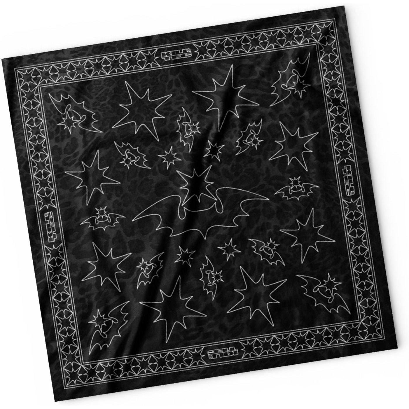 Killtec Black Leopard Bandana