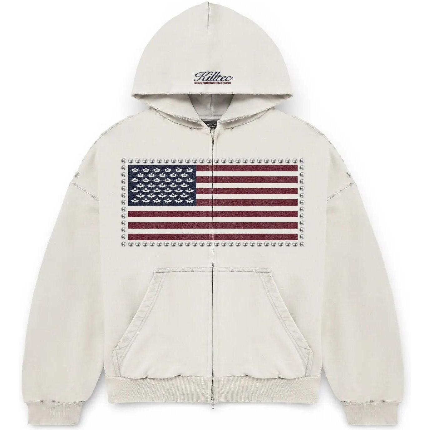 Killtec USA Reversible Zip Up Hoodie