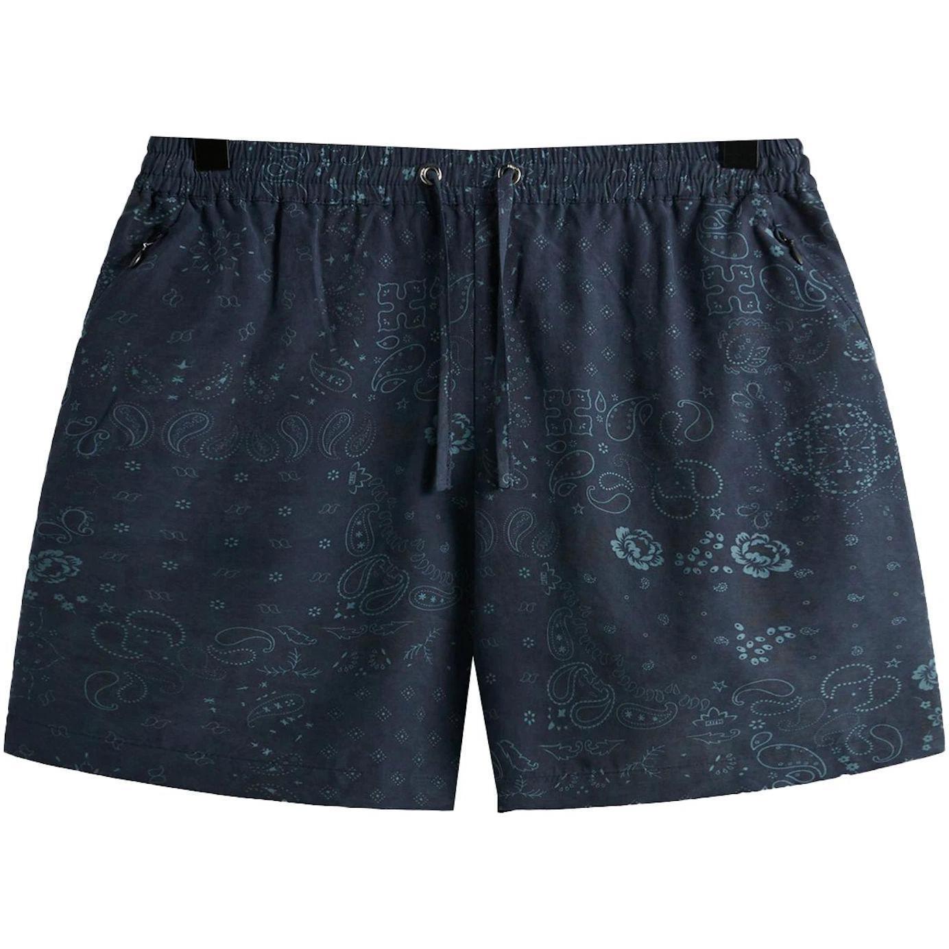 Kith Cupro Linen Cedar Short Nocturnal
