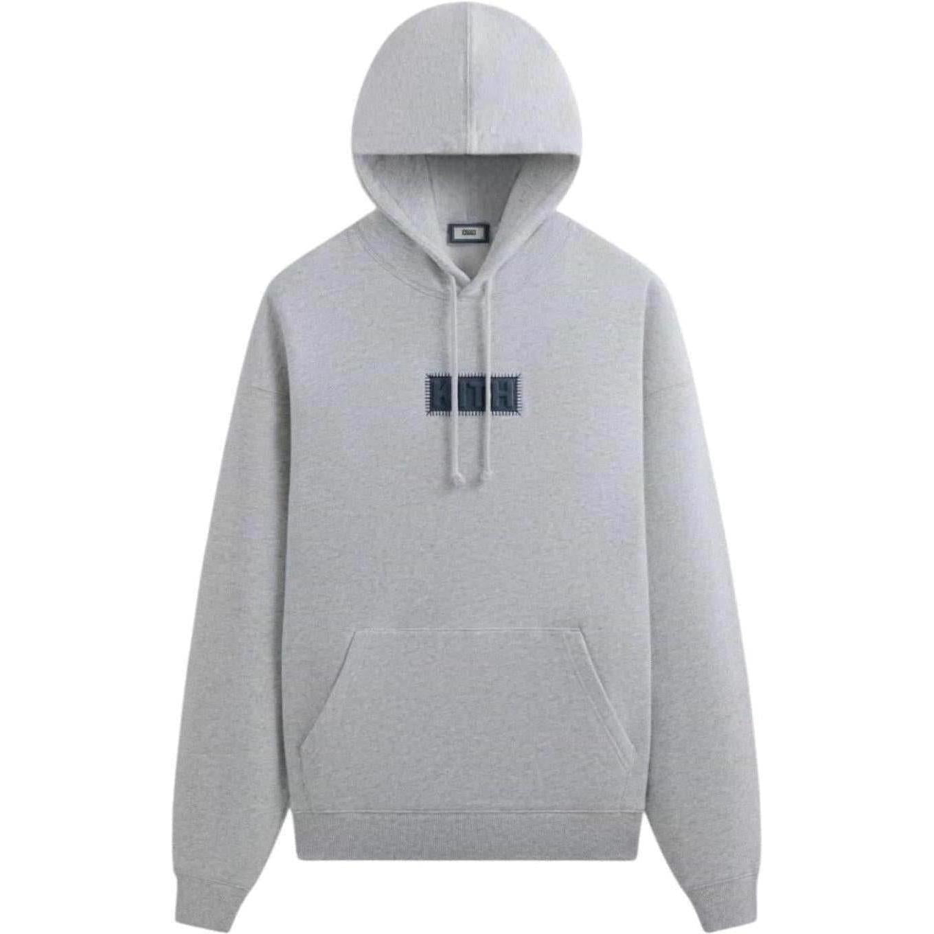 Kith Loyalty Box Logo Elevation Williams III Hoodie Light Heather Grey