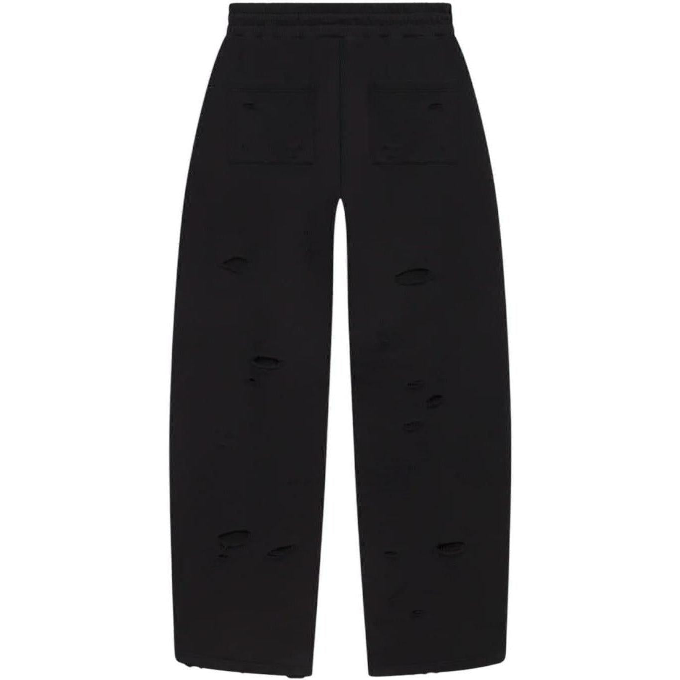 LostShdws DSTRY DBL Layer Logo Sweatpant Black