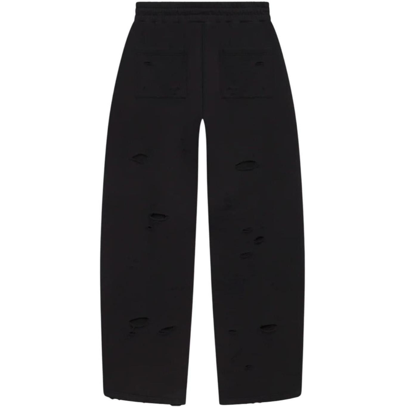 LostShdws DSTRY DBL Layer Logo Sweatpant Black