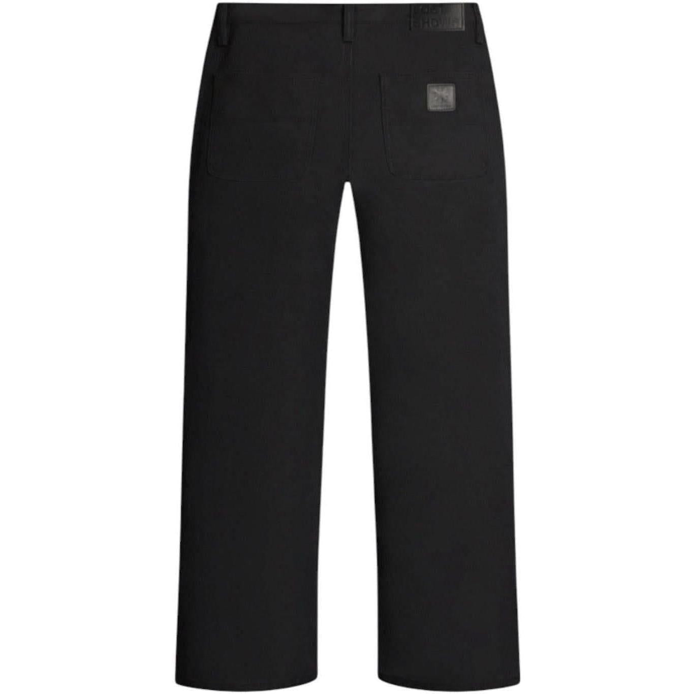 LostShdws Detached Double Knee Pants Black