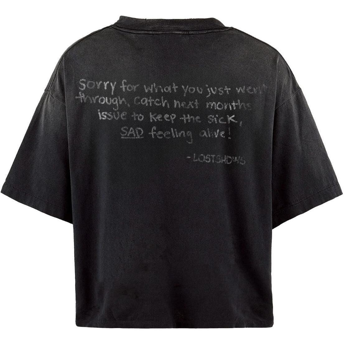 LostShdws Frown T-Shirt Black