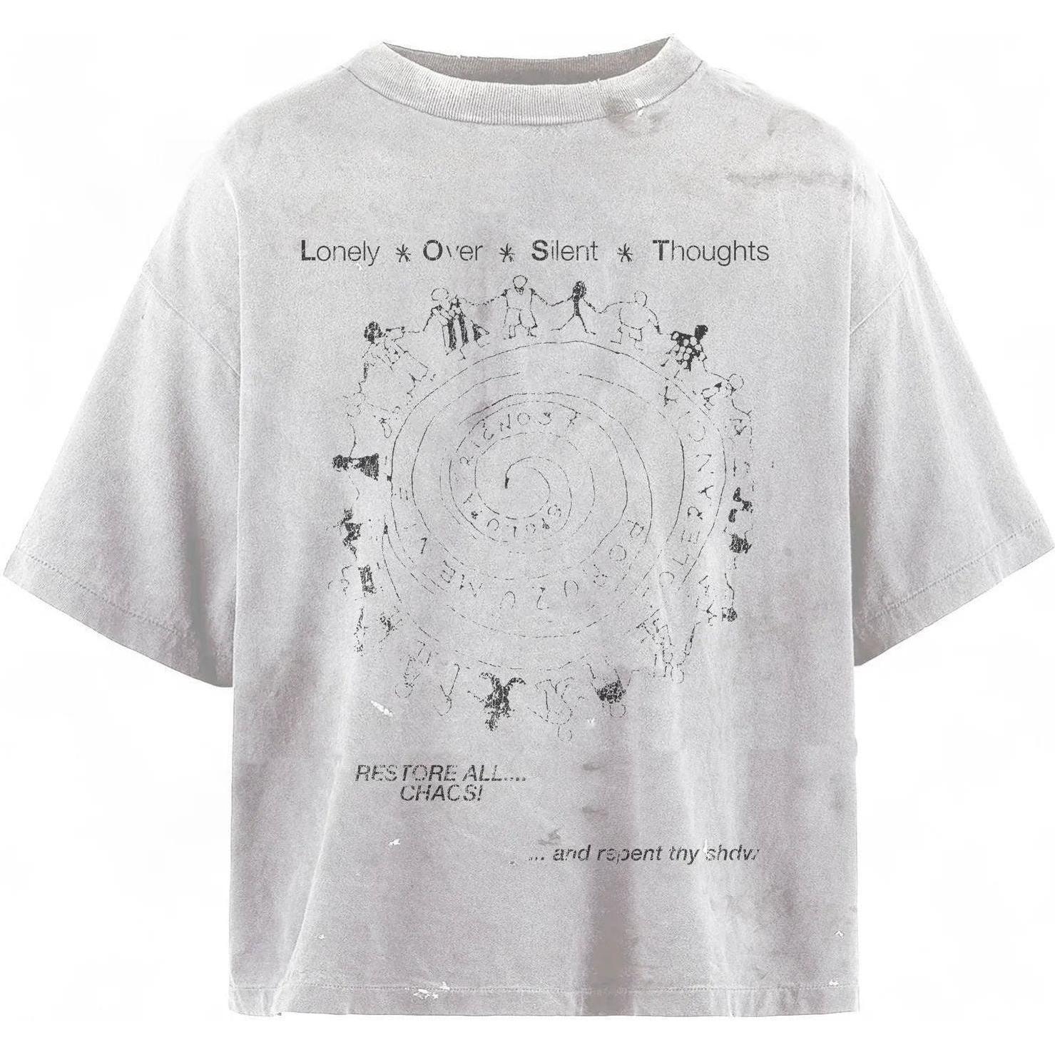 LostShdws L.O.S.T. T-Shirt White