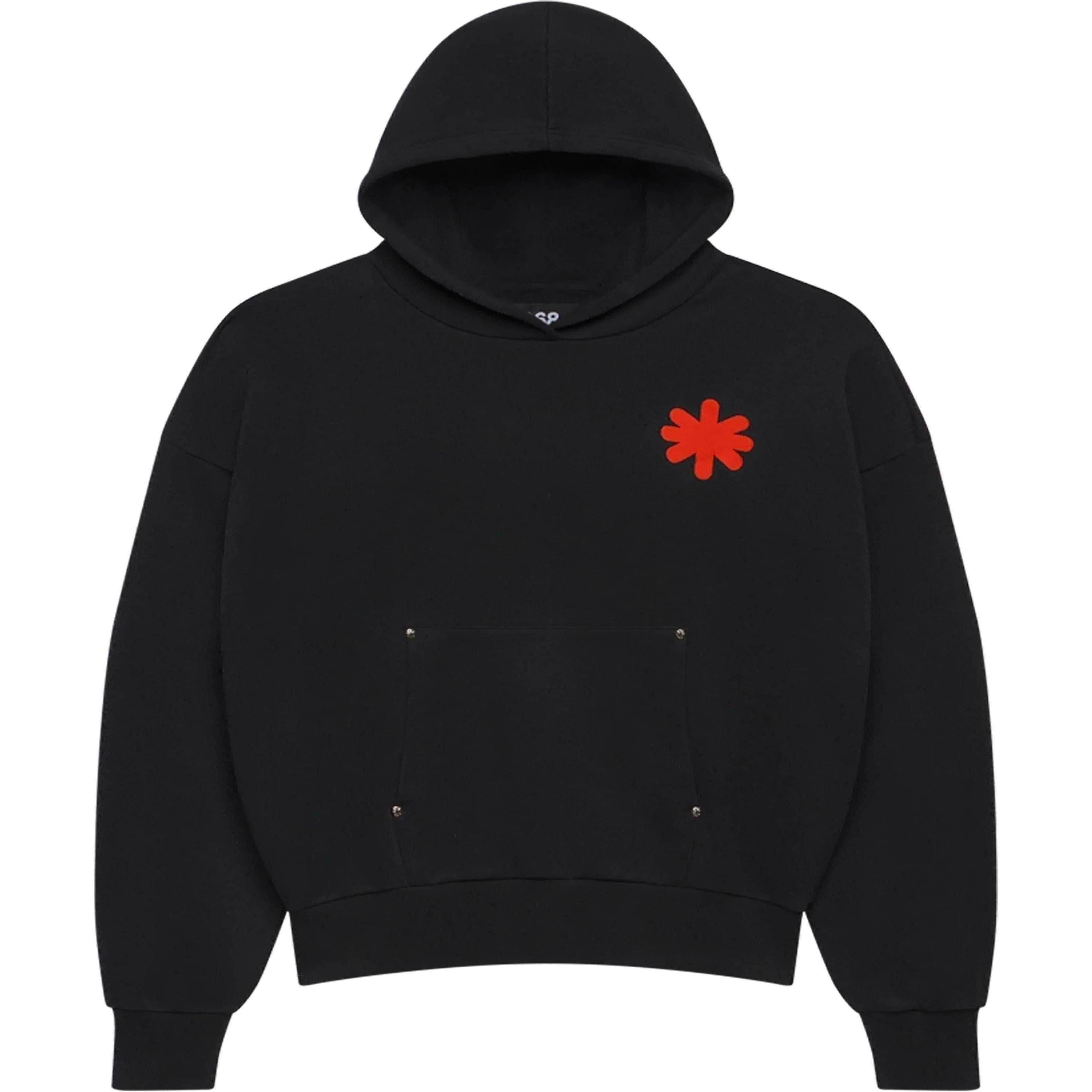 LostShdws OG Logo Hoodie Black Red