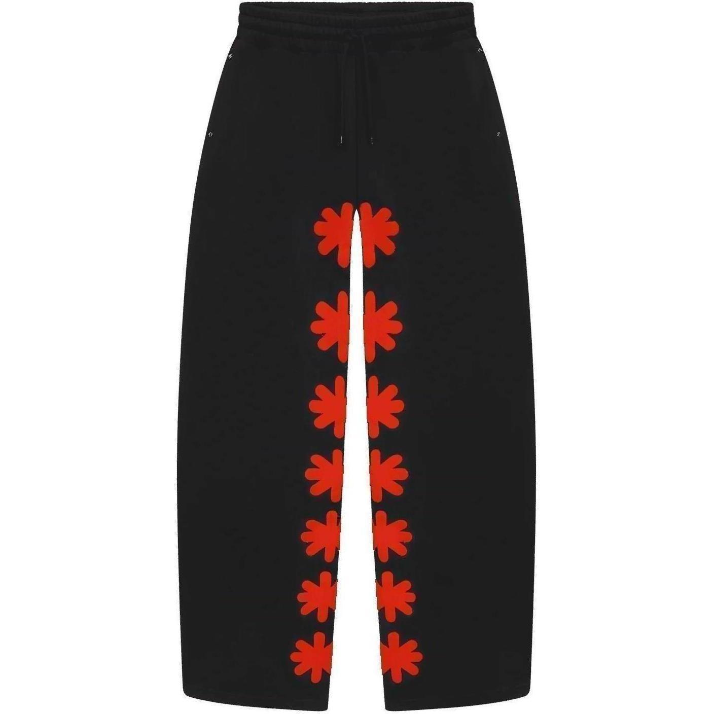 LostShdws OG Logo Sweatpants Black Red