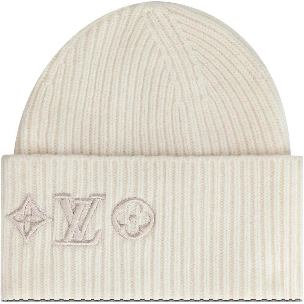 Louis Vuitton LV Headline Beanie White