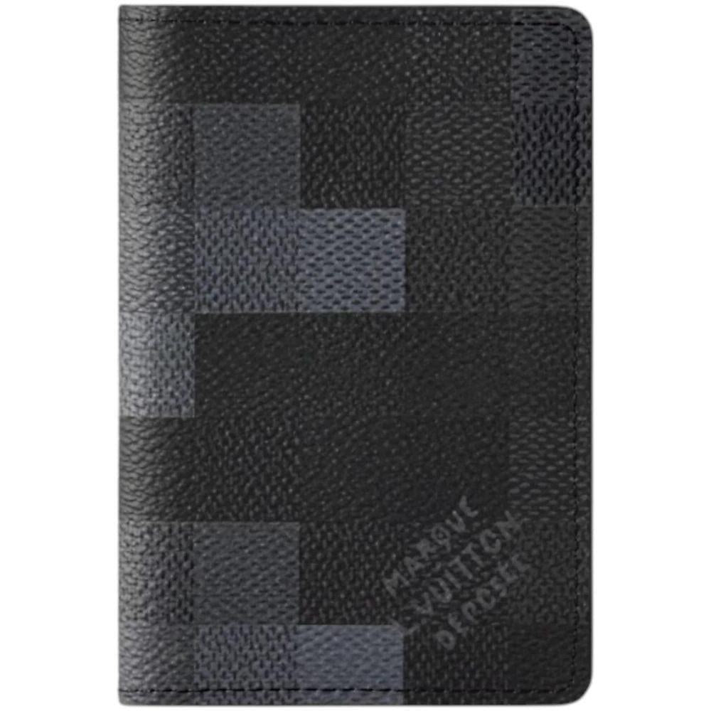 Louis Vuitton Pocket Organizer Damoflage Black