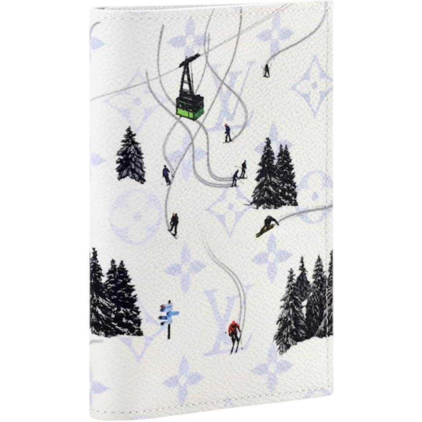 Louis Vuitton Ski Passport Cover White