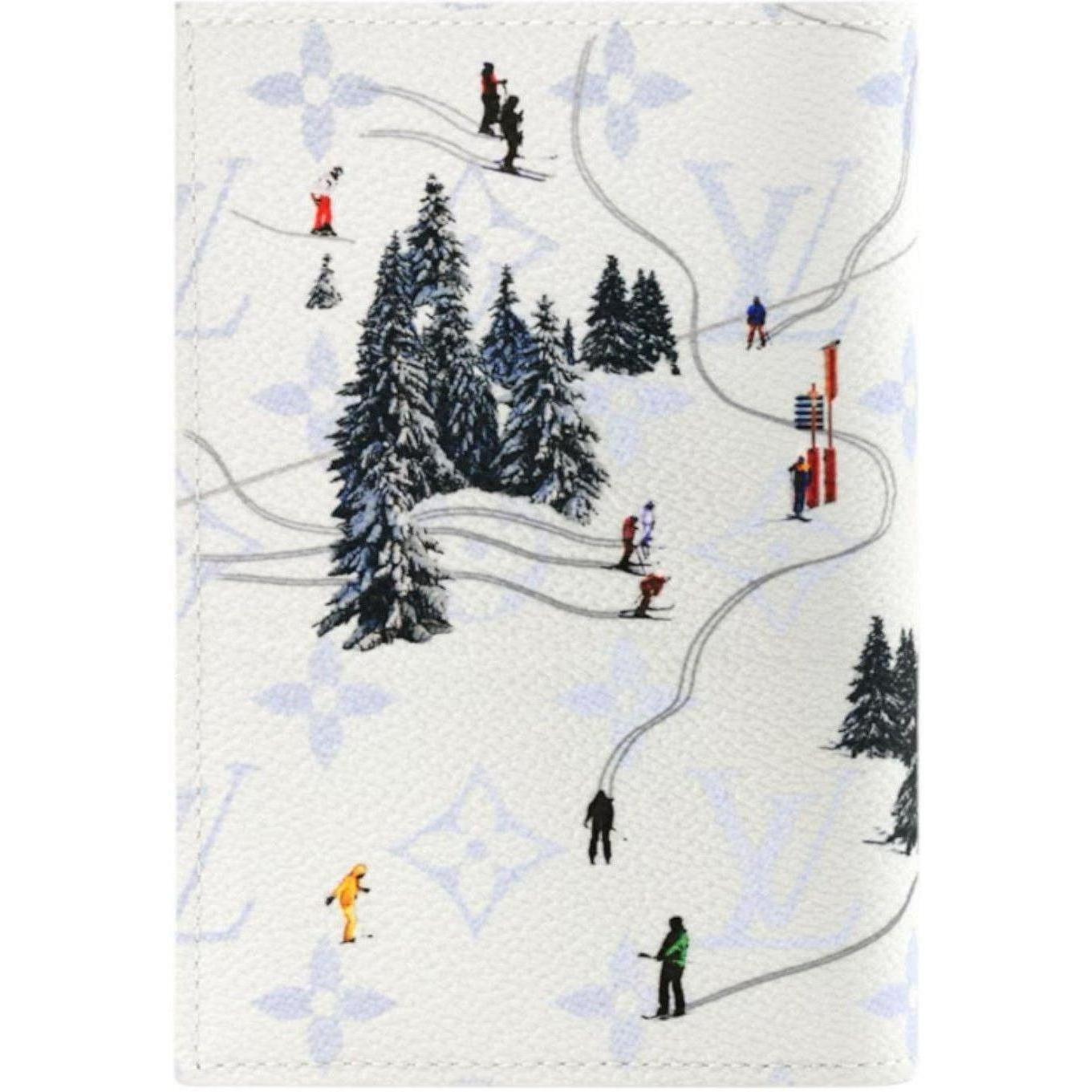 Louis Vuitton Ski Passport Cover White