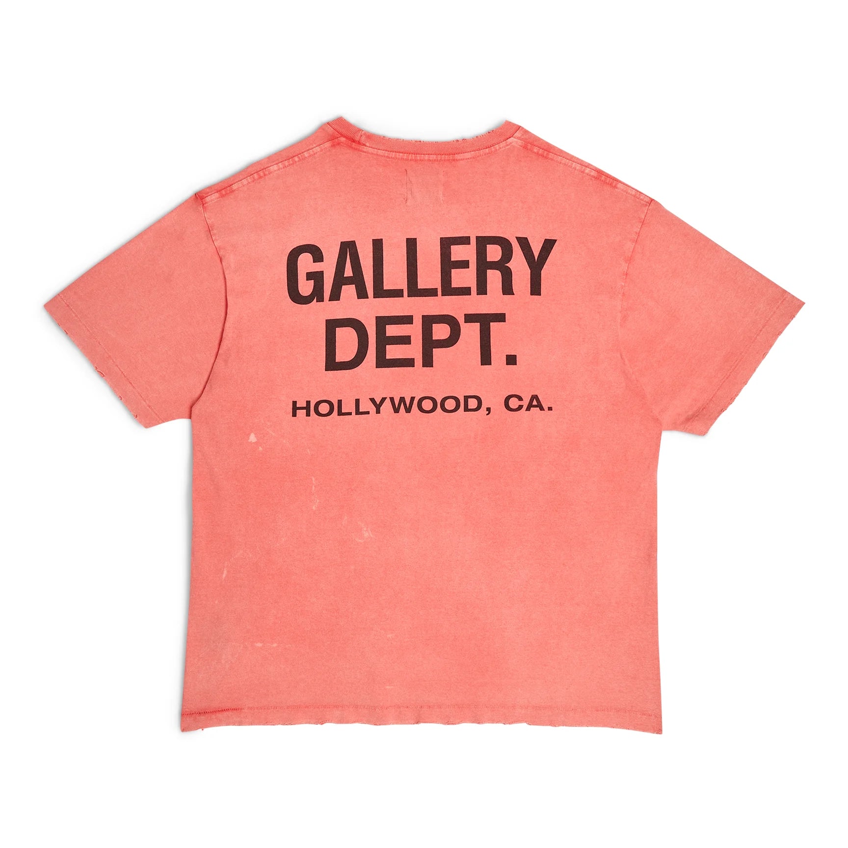 Gallery Dept. Plain Vintage Pocket T-Shirt Sun Wash Red