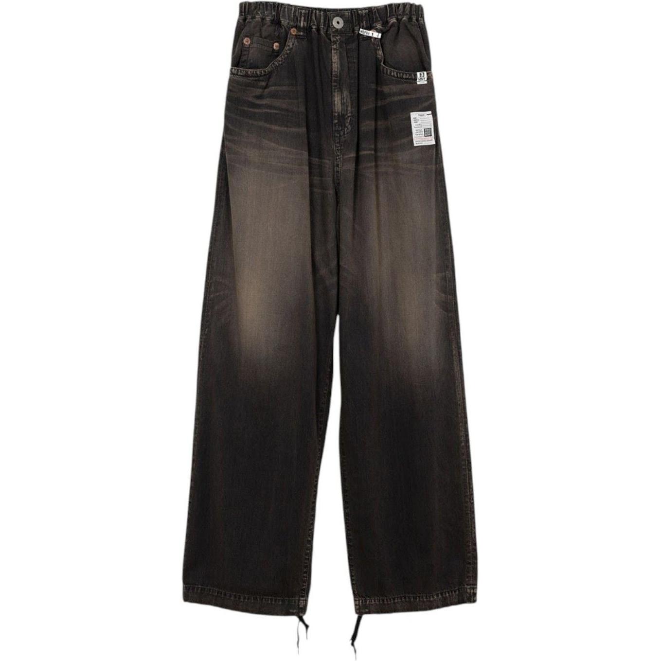 Maison Mihara Yasuhiro Light Wide Jeans Black