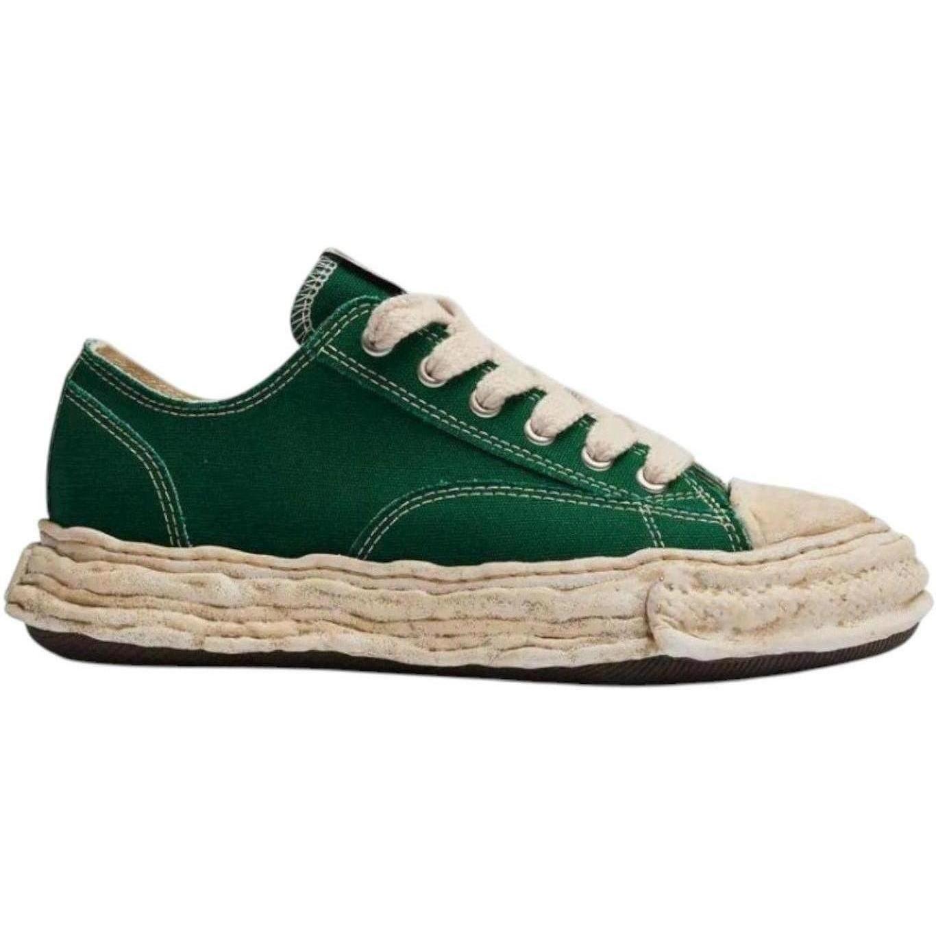 Maison Mihara Yasuhiro Peterson 23 Low Garment Dyed Green