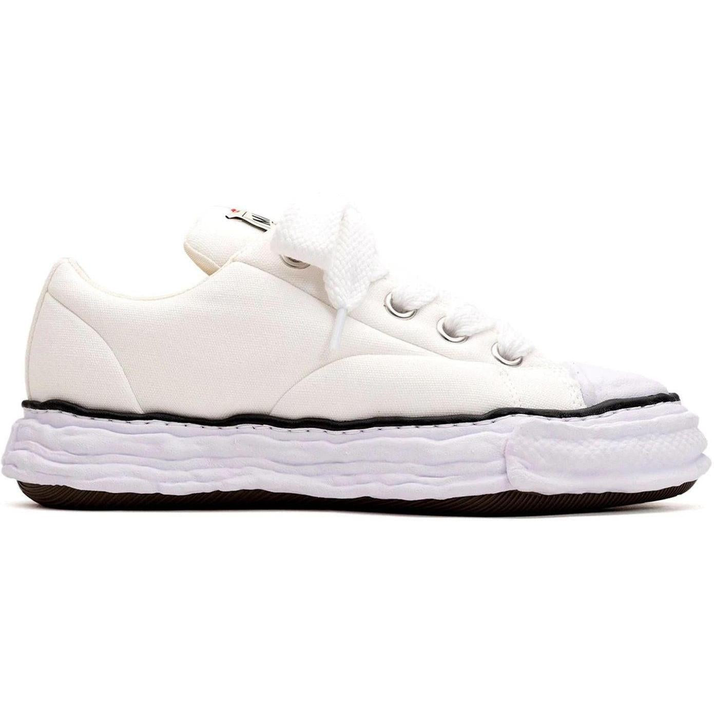 Maison Mihara Yasuhiro Peterson 23 OG Sole Padded Canvas Low White