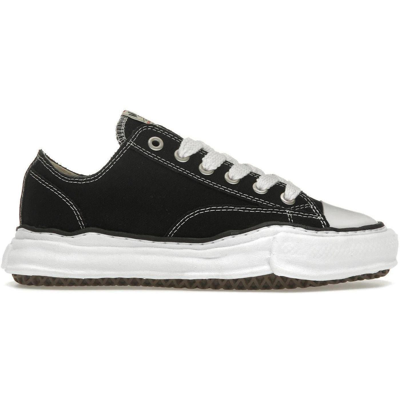 Maison Mihara Yasuhiro Peterson OG Sole Canvas Low Black