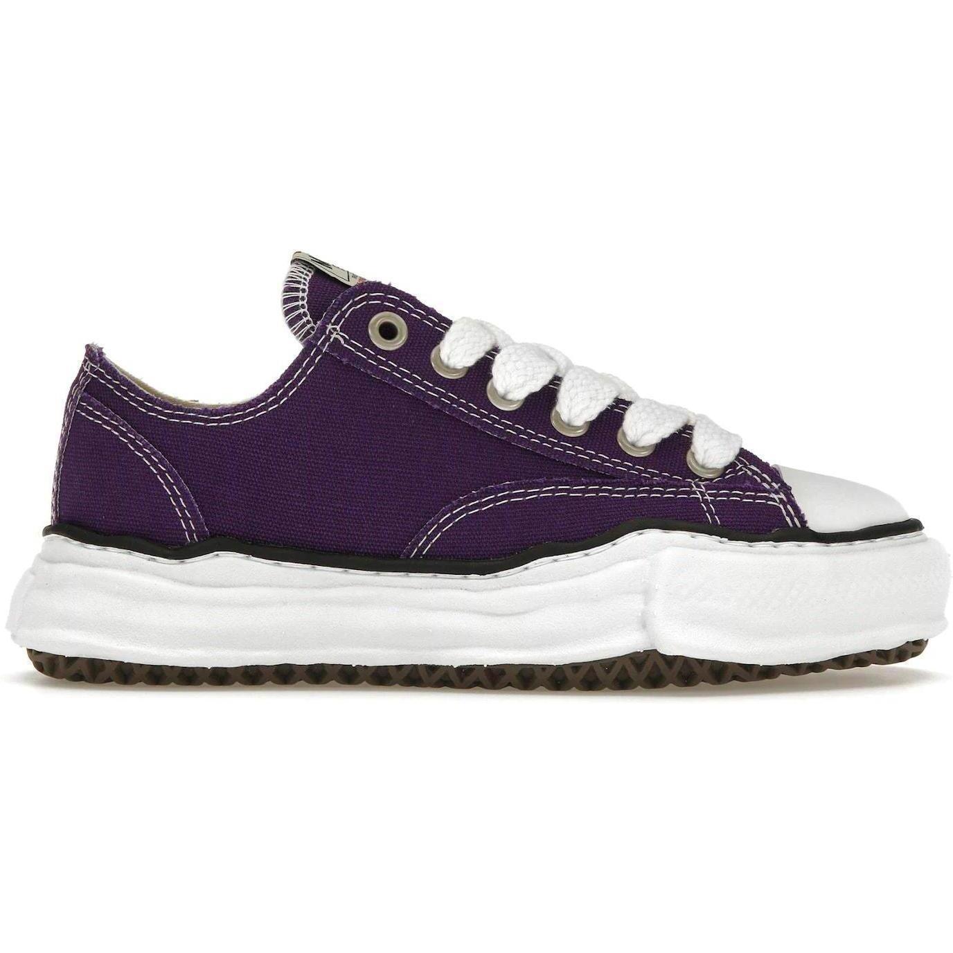 Maison Mihara Yasuhiro Peterson OG Sole Canvas Low Purple