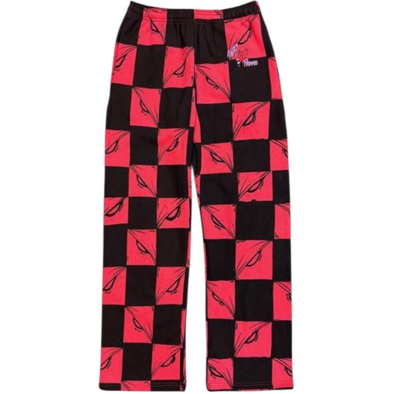 Matty Boy Anti Promo 99 Eyes Las Vegas Sweatpants Red