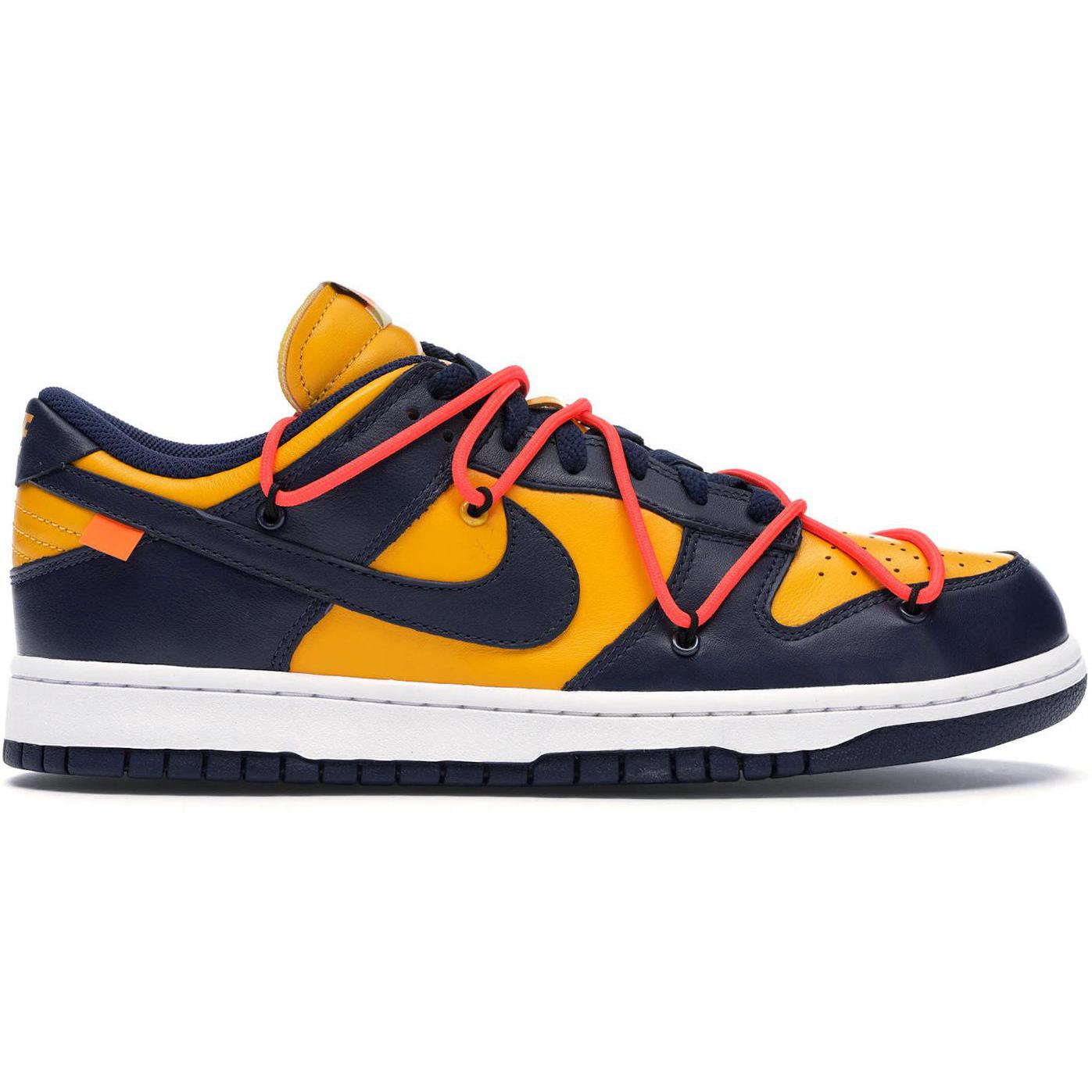 Nike Dunk Low Off-White University Gold