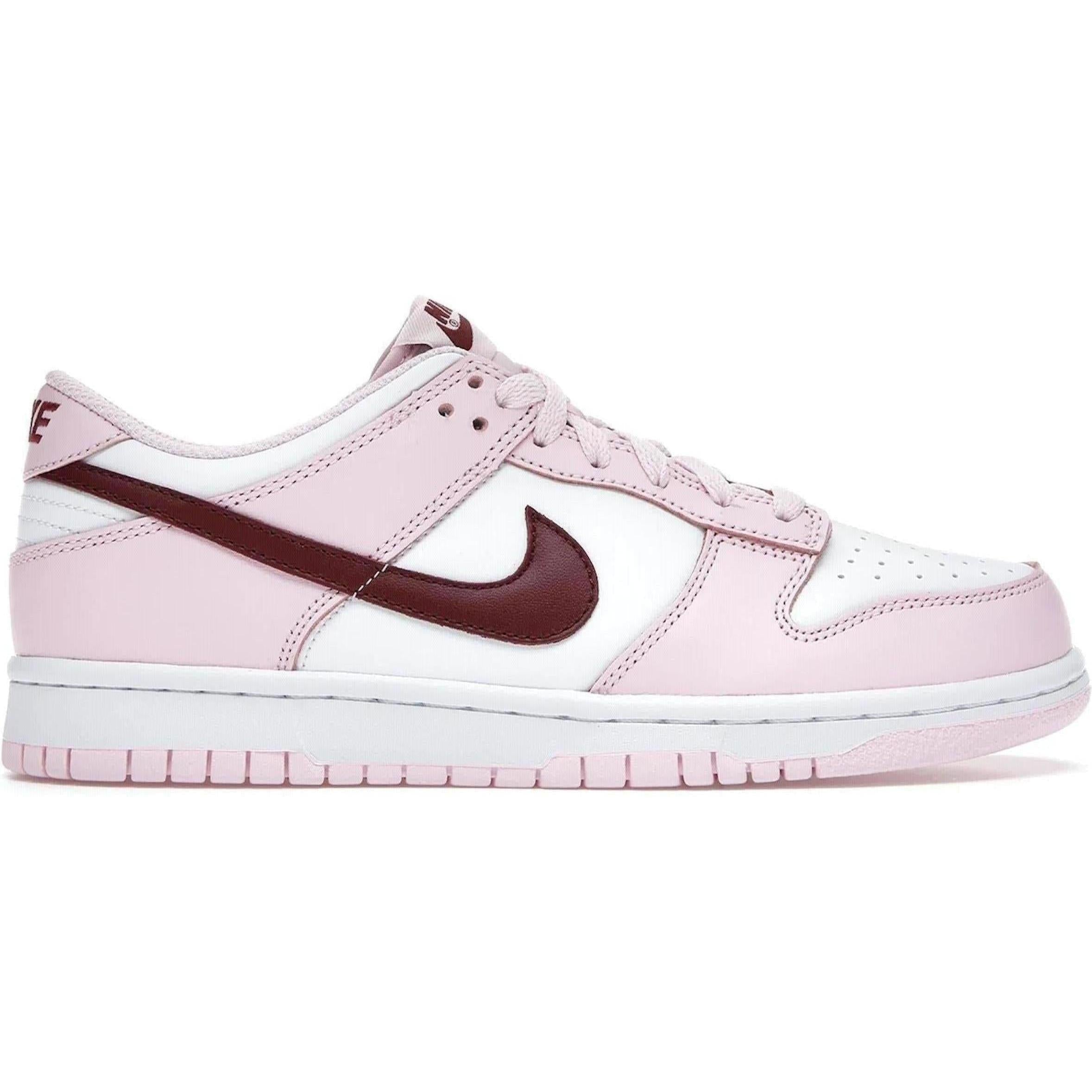 Nike Dunk Low Pink Foam Red White