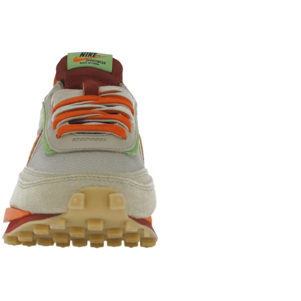 Nike LD Waffle sacai CLOT Kiss of Death Net Orange Blaze