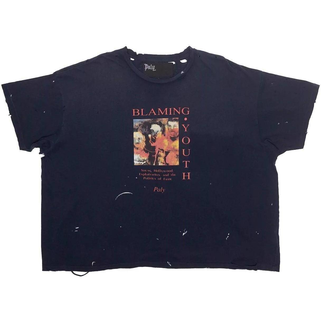 Paly Hollywood Blaming Youth T-Shirt Black