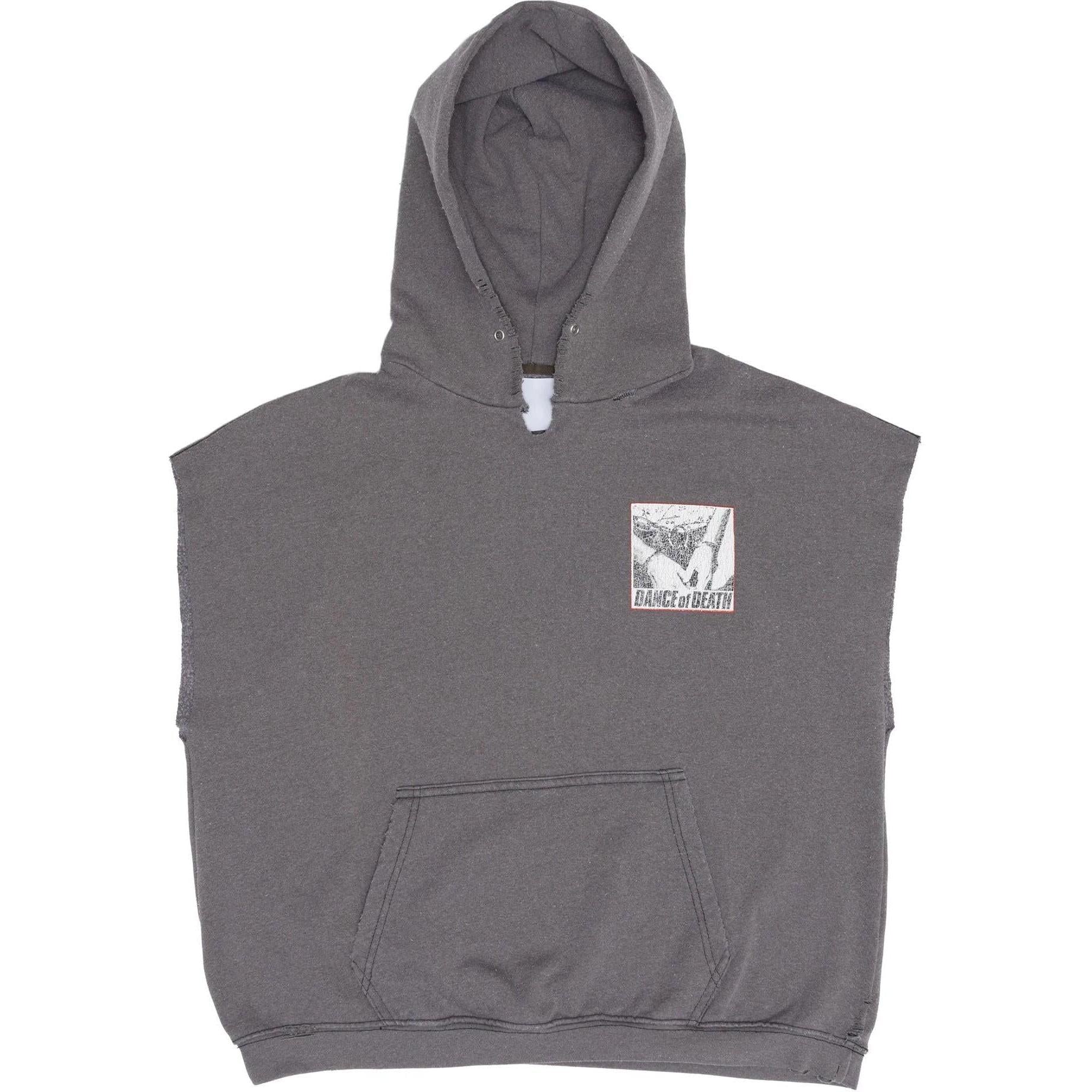 Paly Hollywood Dr. Blue Cut Off Hoodie