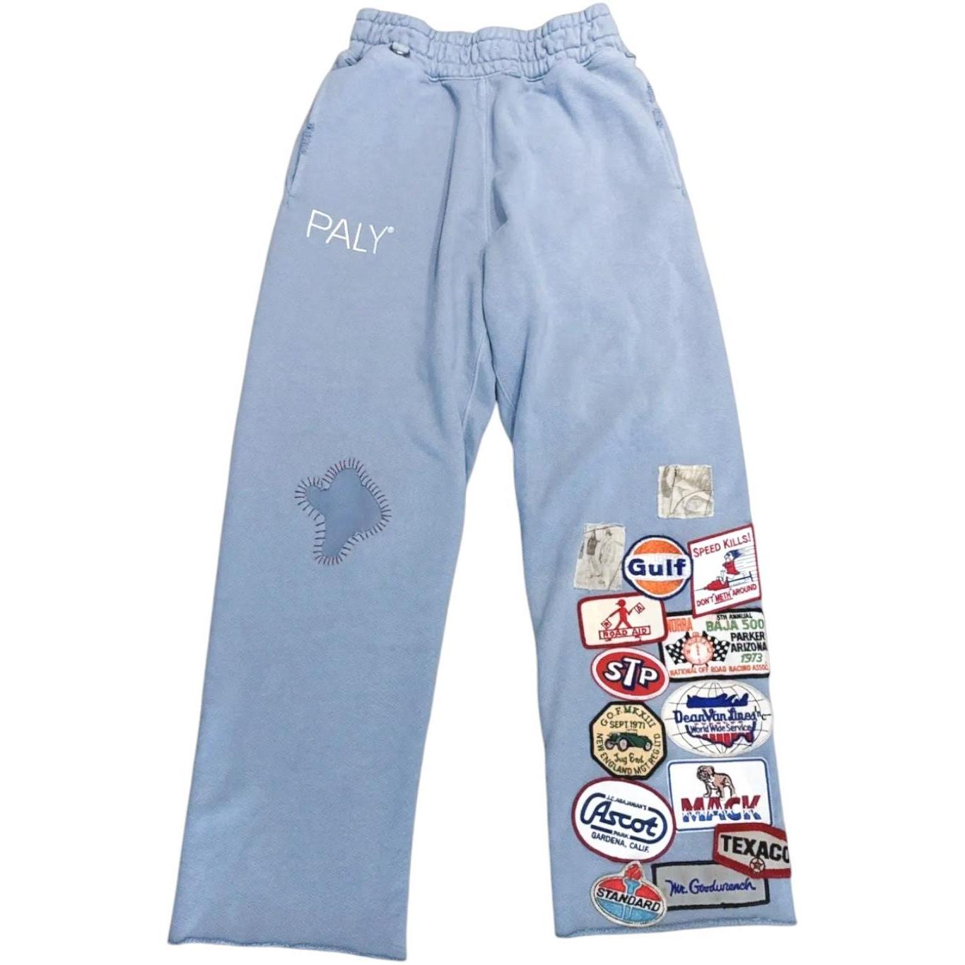 Paly Hollywood Patch Sweatpants Blue