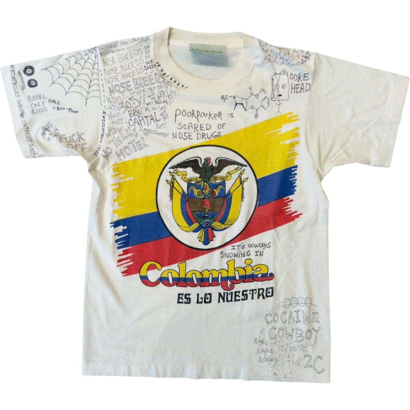 Poor Parker Vintage Colombia Graffiti One Of One T-shirt