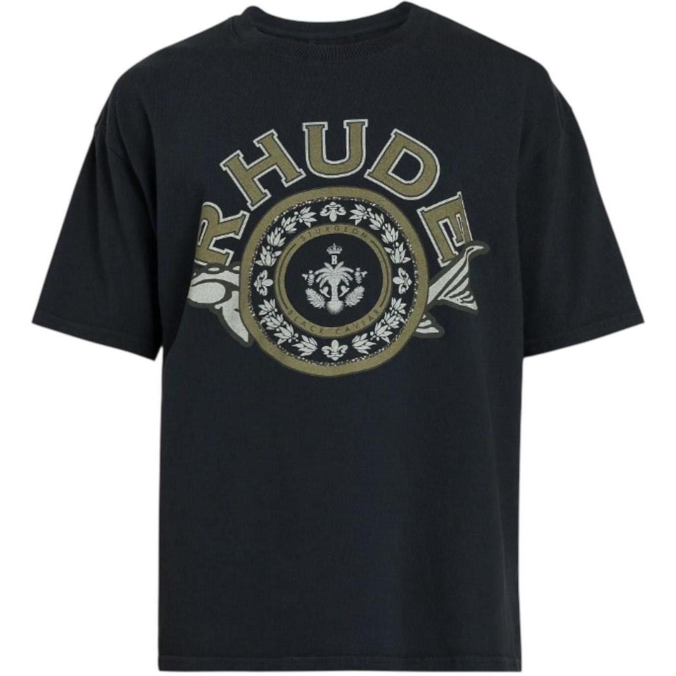 Rhude Black Caviar Tee Vintage Black
