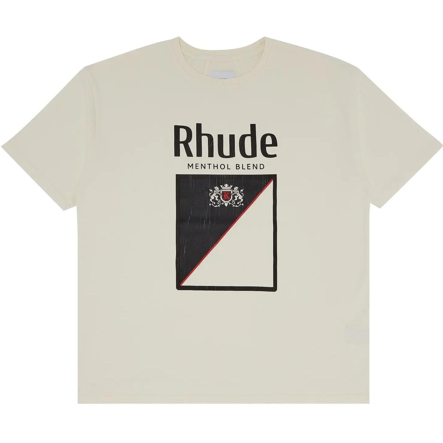 Rhude Collins Fumar T-Shirt Vintage White