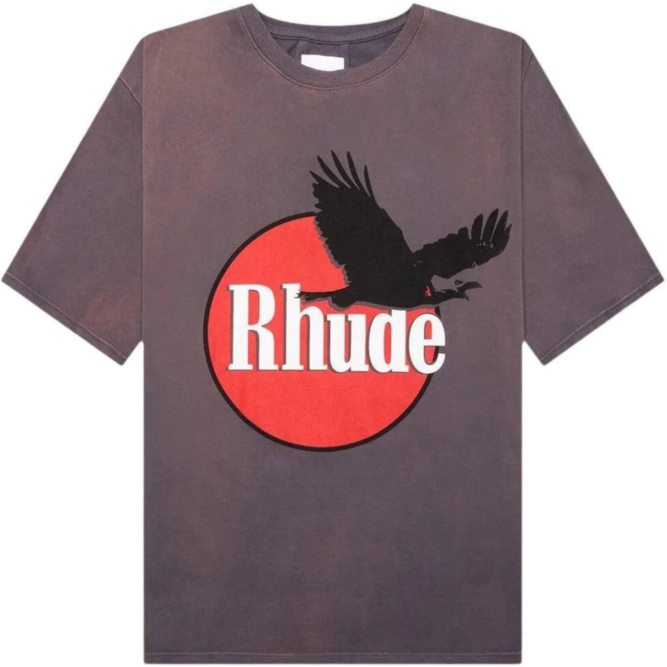 Rhude Eagle Logo T-Shirt Vintage Grey